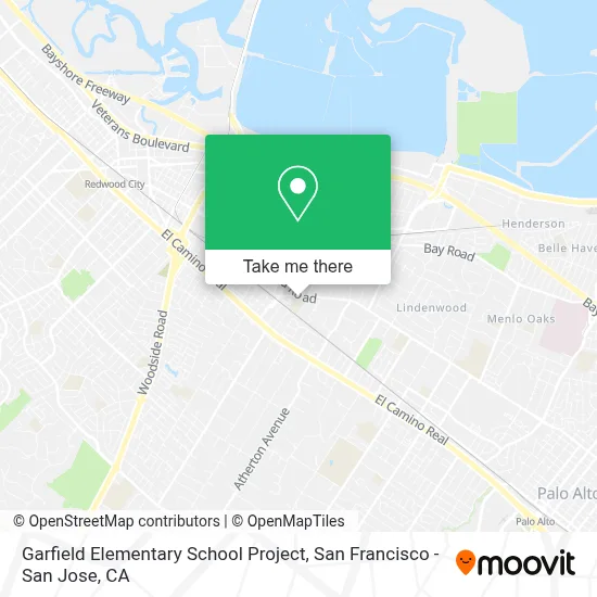 Garfield Elementary School Project map