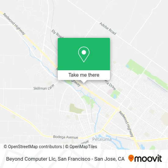 Beyond Computer Llc map