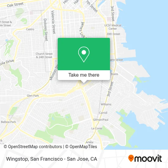 Wingstop map