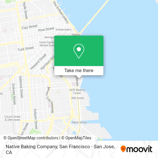 Native Baking Company map