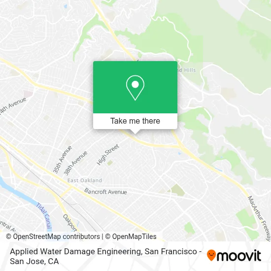 Applied Water Damage Engineering map