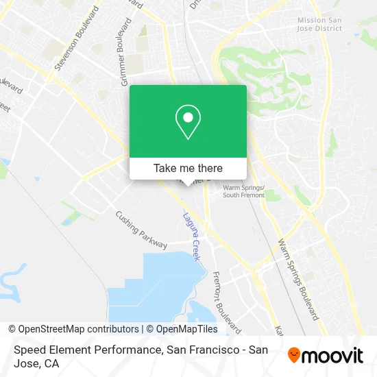 Speed Element Performance map