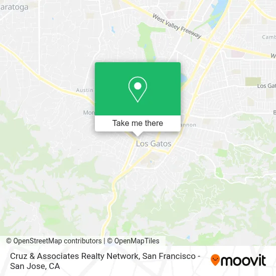Cruz & Associates Realty Network map