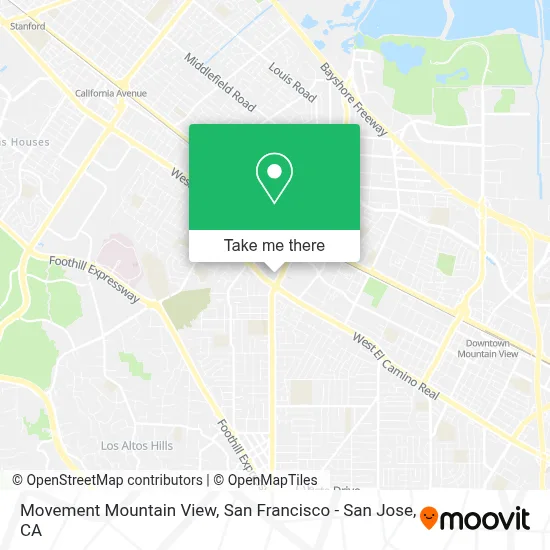Movement Mountain View map