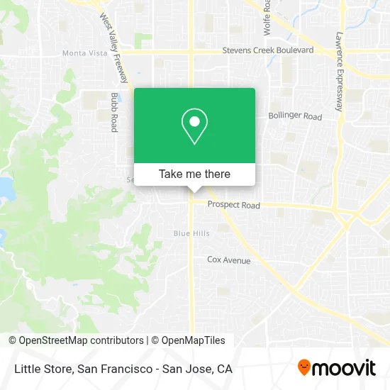 Little Store map