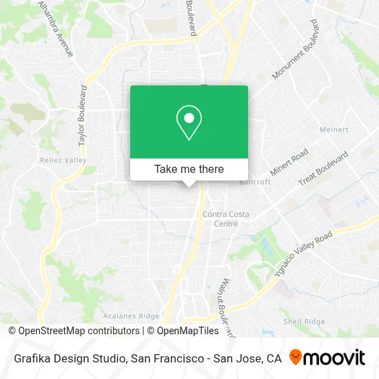 Grafika Design Studio map