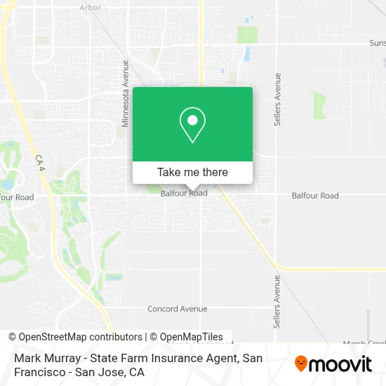 Mark Murray - State Farm Insurance Agent map