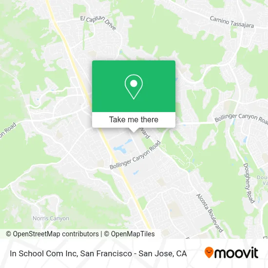 In School Com Inc map