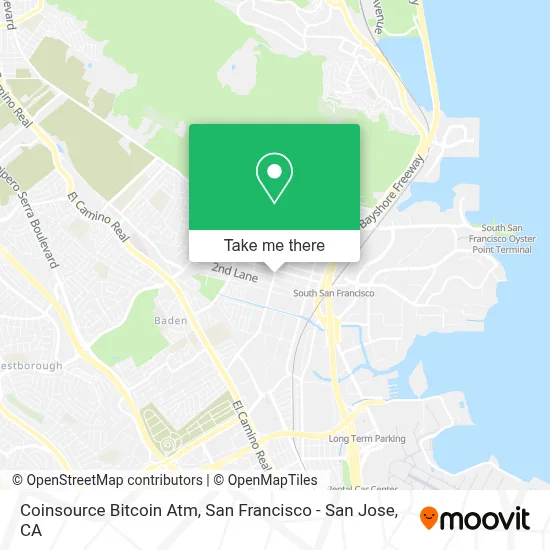 Coinsource Bitcoin Atm map
