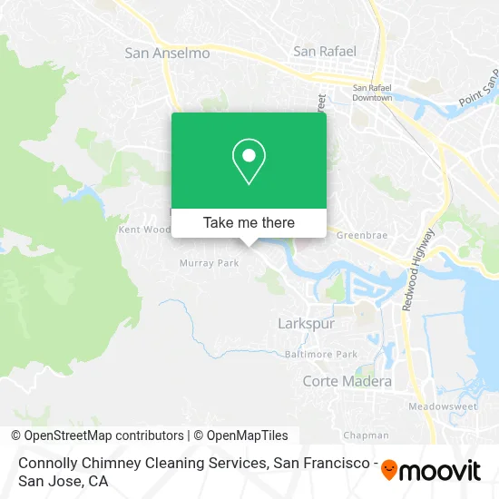 Connolly Chimney Cleaning Services map