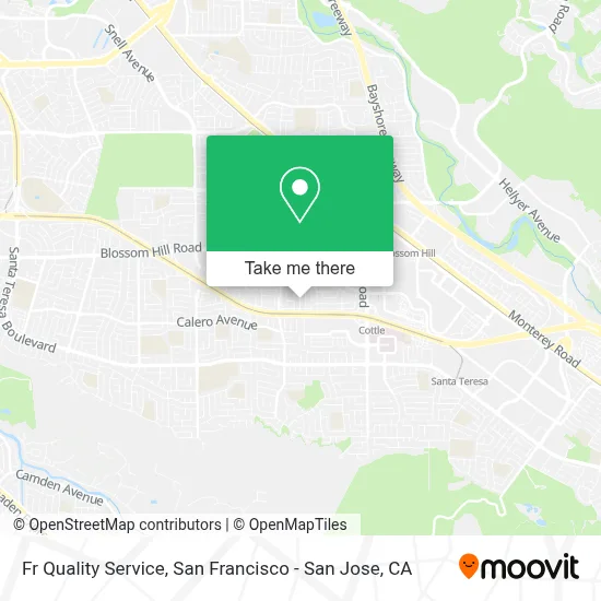 Fr Quality Service map
