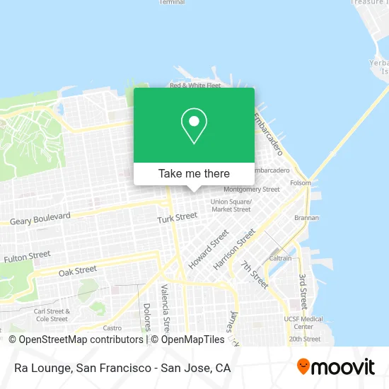 Ra Lounge map
