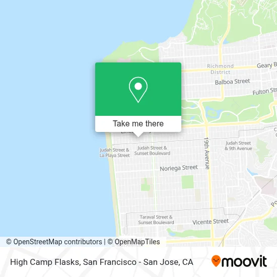High Camp Flasks map