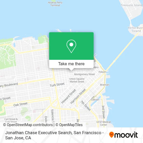Jonathan Chase Executive Search map