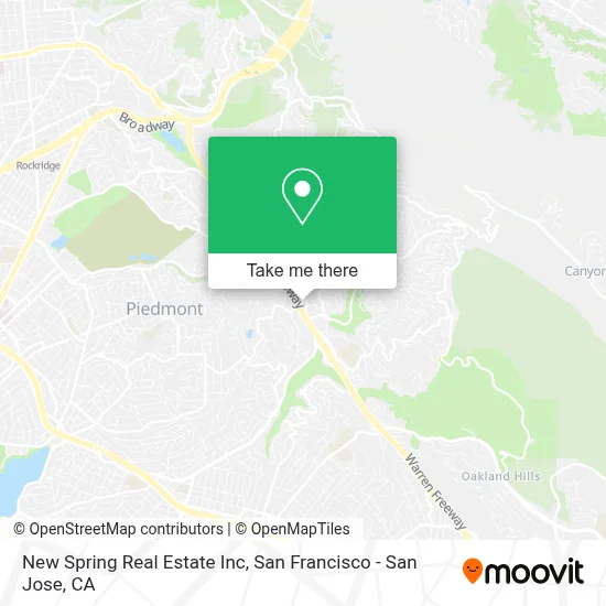 New Spring Real Estate Inc map