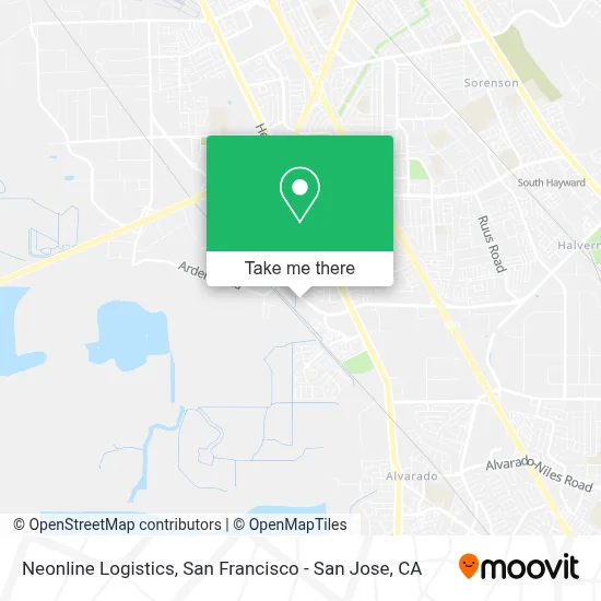 Neonline Logistics map