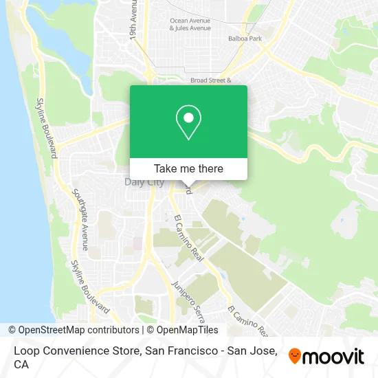 Loop Convenience Store map