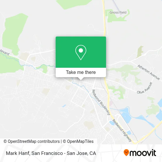 Mark Hanf map