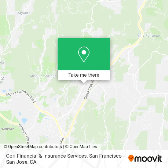 Cori Financial & Insurance Services map