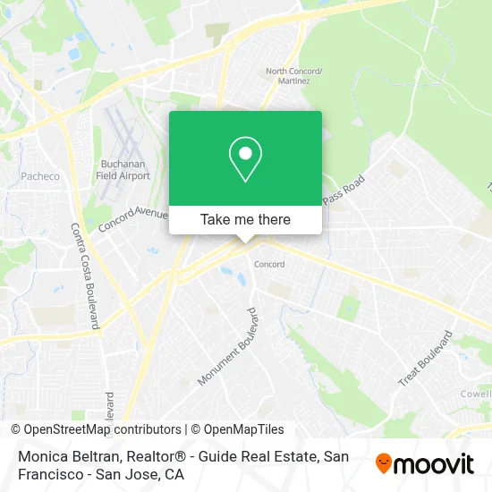 Monica Beltran, Realtor® - Guide Real Estate map