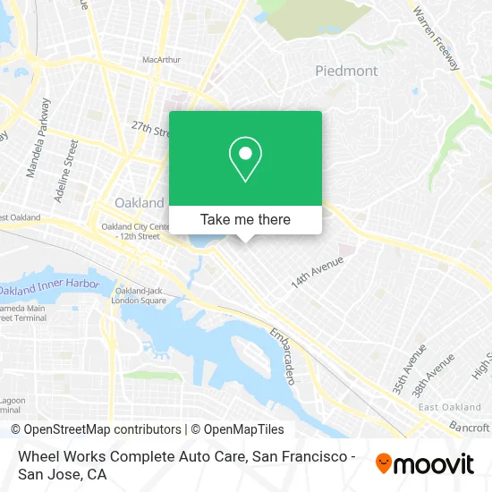Wheel Works Complete Auto Care map