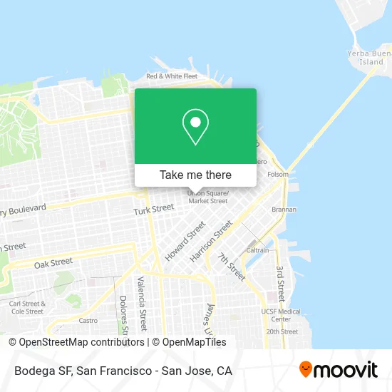 Bodega SF map