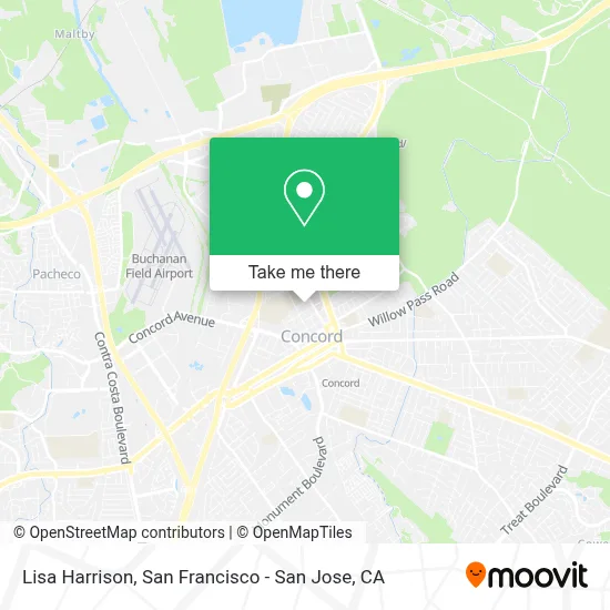 Lisa Harrison map