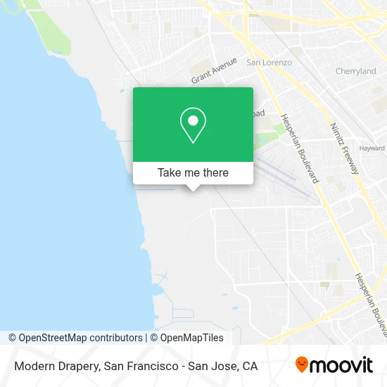Modern Drapery map