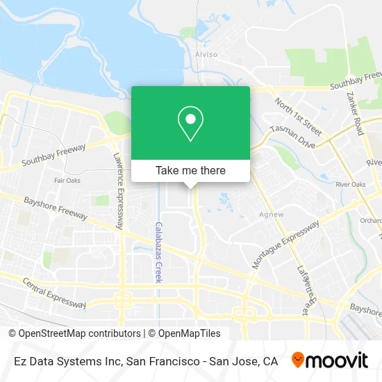 Ez Data Systems Inc map