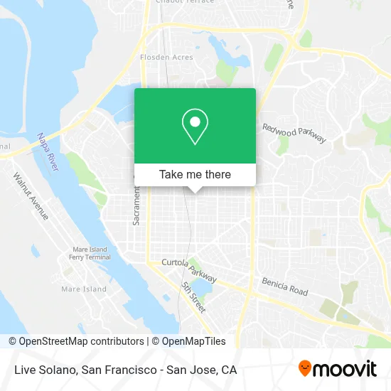 Live Solano map