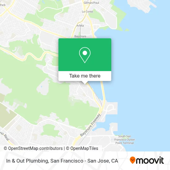In & Out Plumbing map