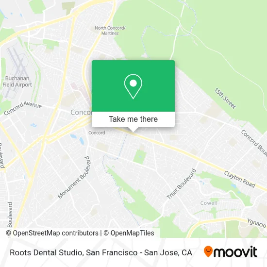 Roots Dental Studio map