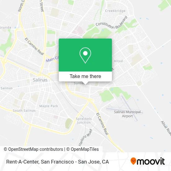 Rent-A-Center map