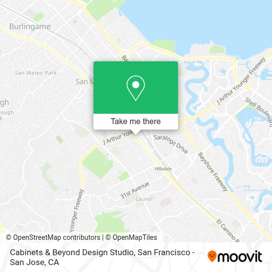 Cabinets & Beyond Design Studio map