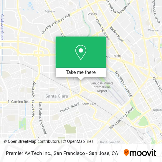 Premier Av Tech Inc. map