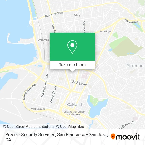 Precise Security Services map