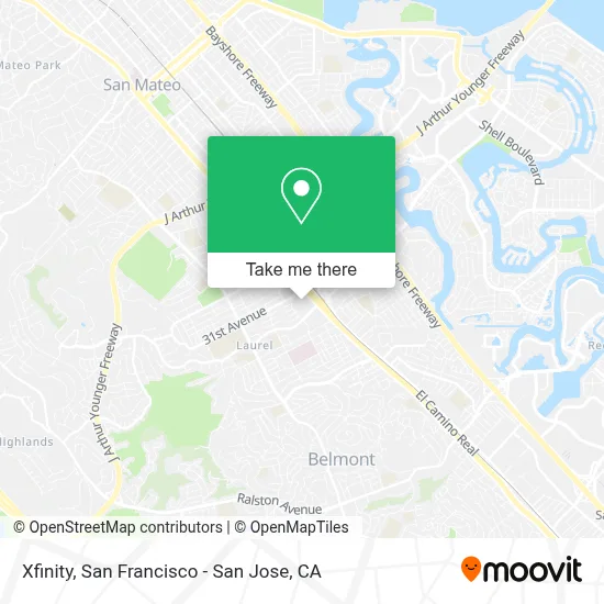 Xfinity map