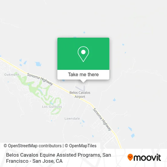 Belos Cavalos Equine Assisted Programs map