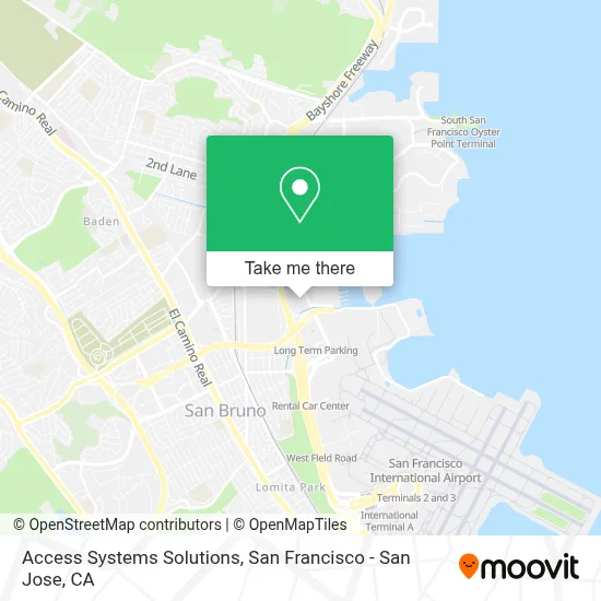 Access Systems Solutions map