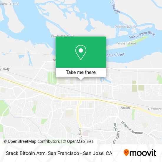 Stack Bitcoin Atm map