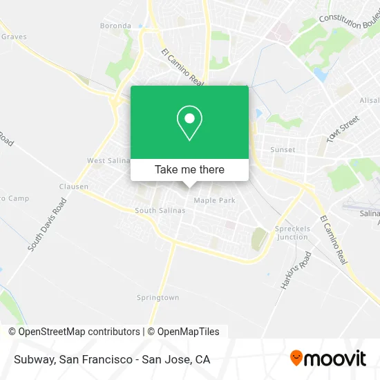 Subway map