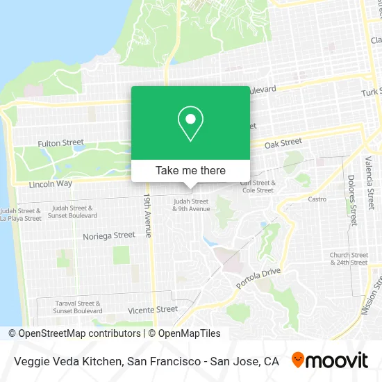 Veggie Veda Kitchen map