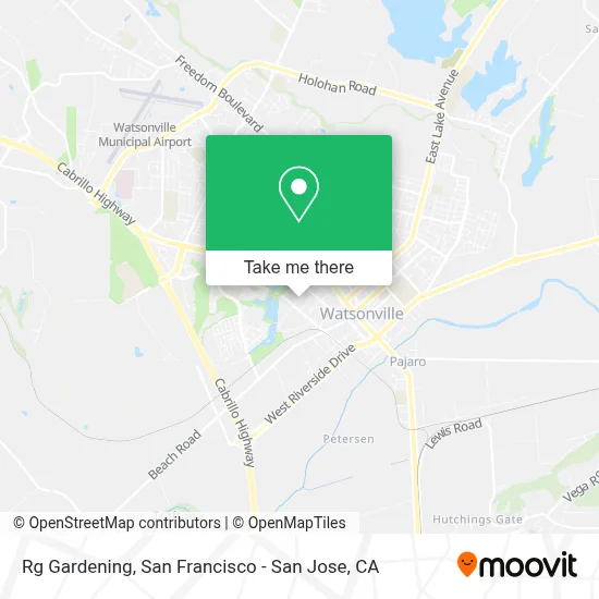 Rg Gardening map