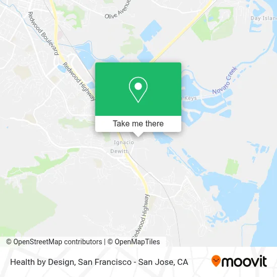 Health by Design map