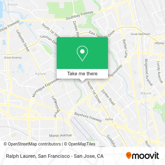 Ralph Lauren map