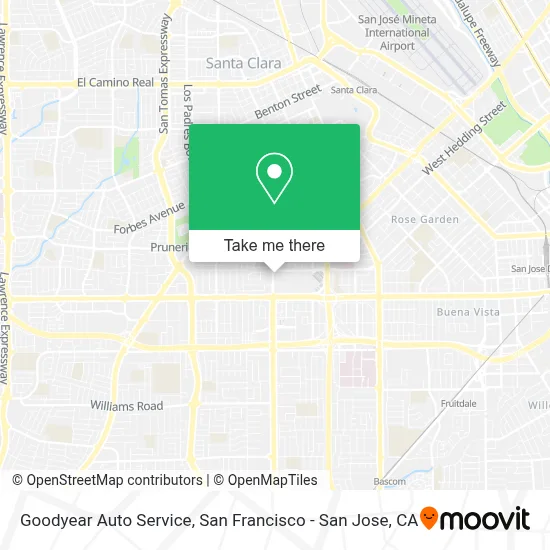 Goodyear Auto Service map