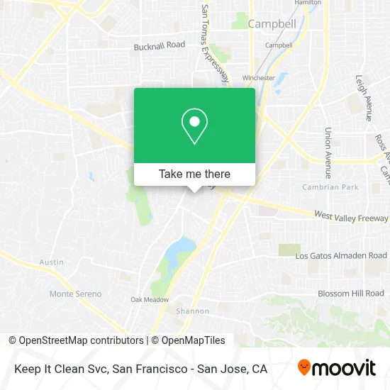 Keep It Clean Svc map