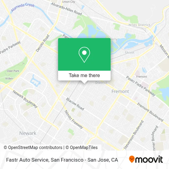 Fastr Auto Service map