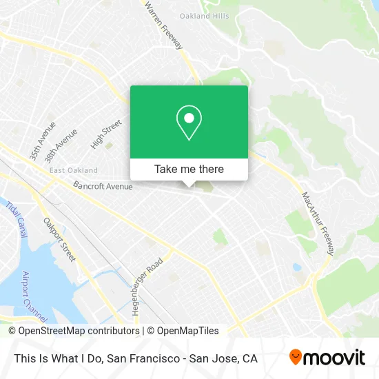 This Is What I Do map