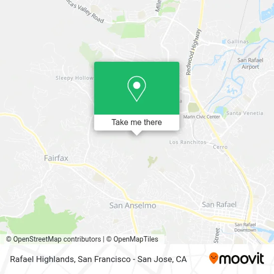 Rafael Highlands map